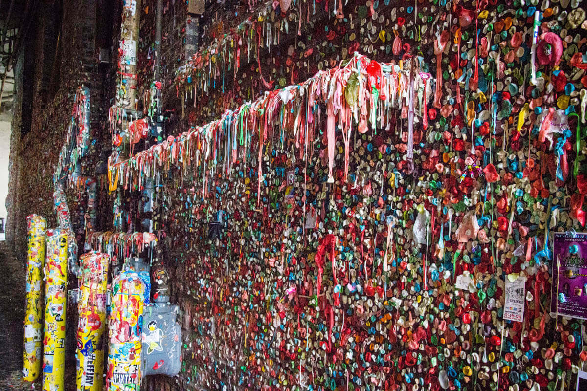 Gum Wall in Pike Place Market