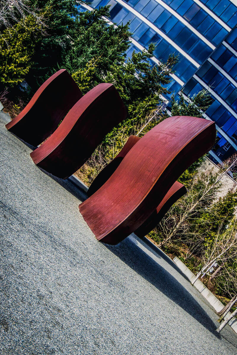 Wake by Richard Serra at Olympic Sculpture Park