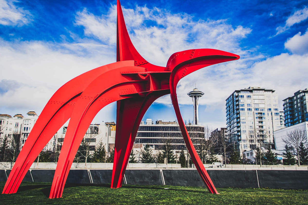 The Eagle at Olympic Sculpture Park