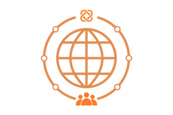 Orange logo of an global internet