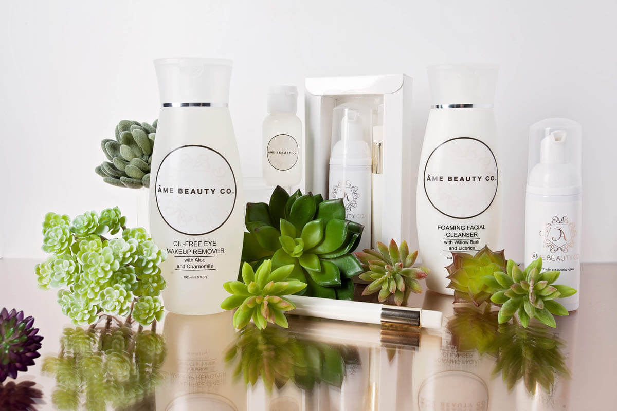 Ame Beauty Co. skin cleanser line