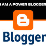 "I Am A Power Blogger" graphic