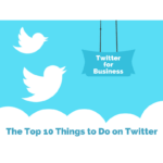Top 10 things to do on Twitter graphic