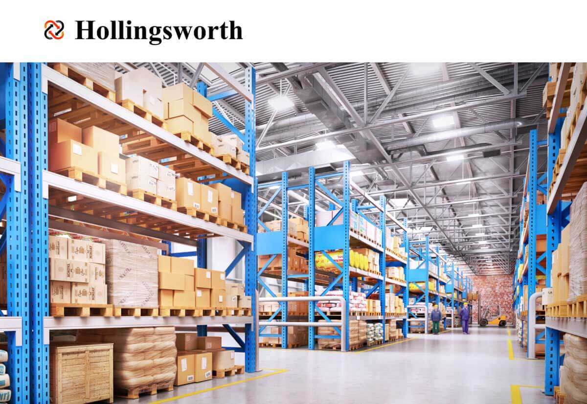 Hollingsworth packing warehouse